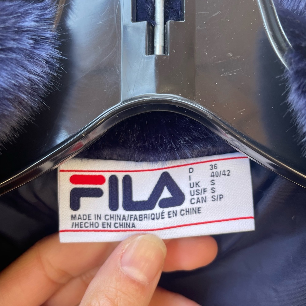 FILA Faux Fur Jacket - Picture 5 of 7